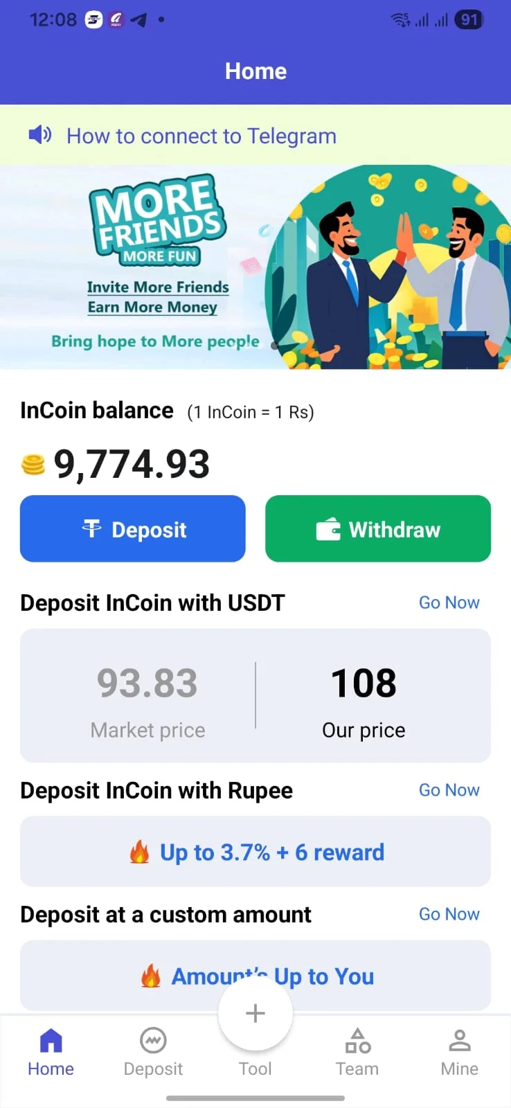 InCoinPay Home